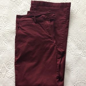 🌟 3 for $20 NY&CO burgundy trouser pants